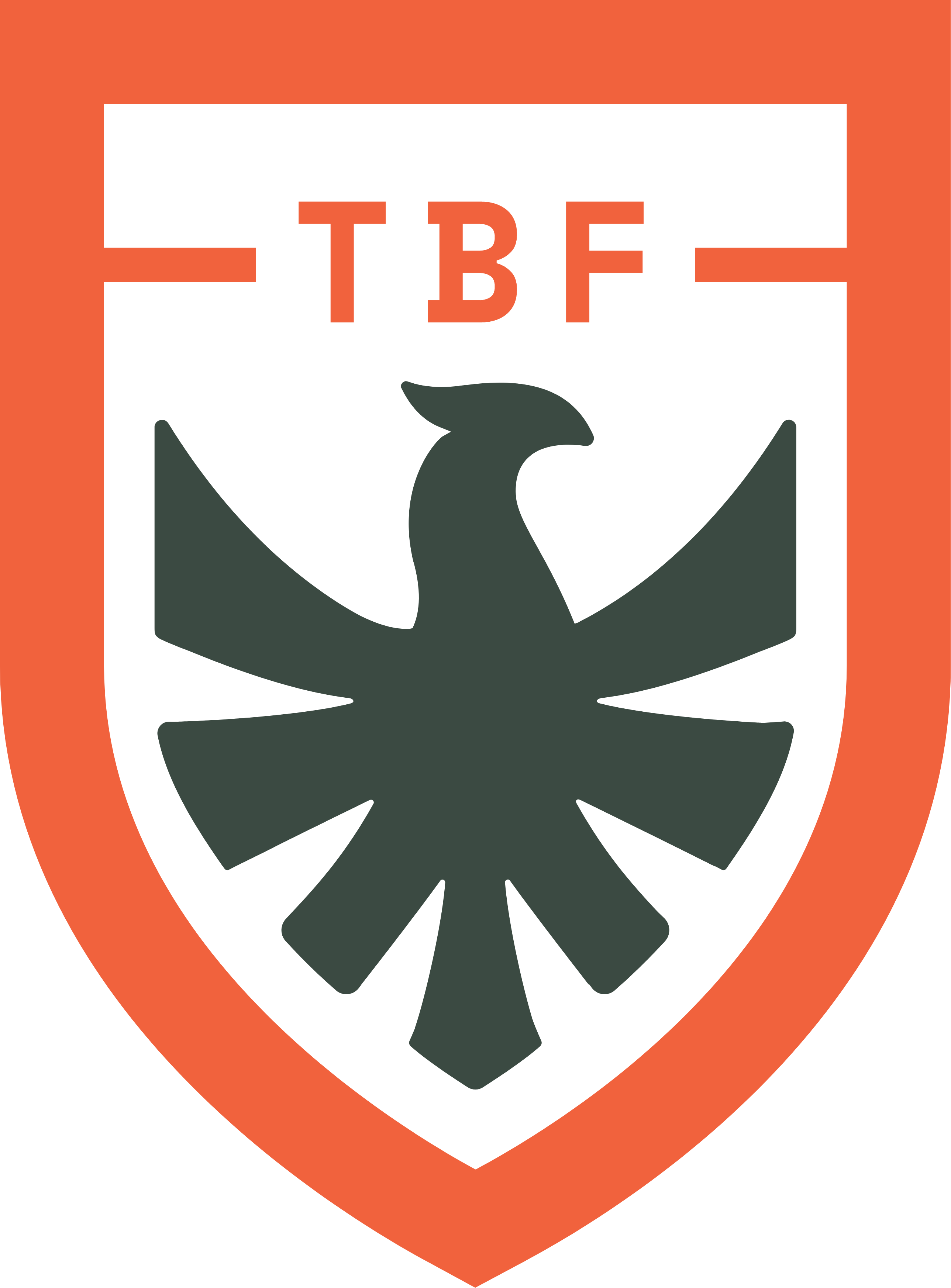 badge featuring the brave fight phoenix shield